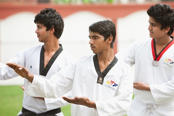 karate Classes at Richmondd Global School Delhi