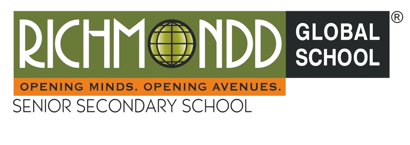 Richmondd Global School in new Delhi logo